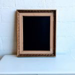 Gold Vintage Framed Chalkboard - Medium Sized